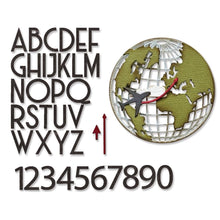 Load image into Gallery viewer, Dies: Sizzix-Thinlits Dies By Tim Holtz 45/Pkg-Vault World Travel