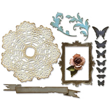 Load image into Gallery viewer, Dies: Sizzix-Thinlits Dies By Tim Holtz 15/Pkg-Vault Boutique