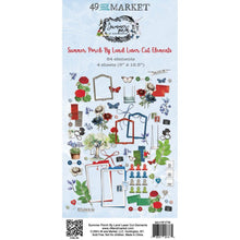 Load image into Gallery viewer, Embellishments: 49 and Market-Summer Porch By Land Laser Cut Out Elements