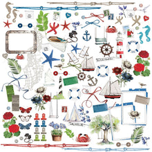 Load image into Gallery viewer, Embellishments: 49 and Market-Summer Porch Mini Laser Cut Elements