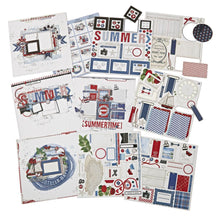 Load image into Gallery viewer, Scrapbooking and Page Layout Kits: 49 and Market Summer Porch Page Kit