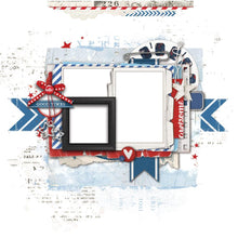 Load image into Gallery viewer, Scrapbooking and Page Layout Kits: 49 and Market Summer Porch Page Kit