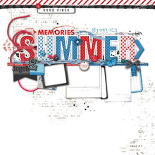 Load image into Gallery viewer, Scrapbooking and Page Layout Kits: 49 and Market Summer Porch Page Kit