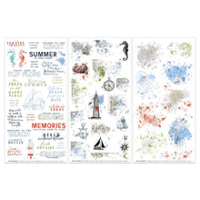 Load image into Gallery viewer, Embellishments: 49 and Market-Summer Porch Essentials Rub-on Transfers