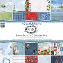 Load image into Gallery viewer, 49 & Market Summer Porch 12"X12" Collection Pack
