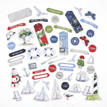 Load image into Gallery viewer, Embellishments: 49 And Market-Summer Porch Chipboard Set