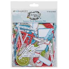 Load image into Gallery viewer, Embellishments: 49 And Market-Summer Porch Ephemera Bits