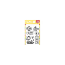 Load image into Gallery viewer, Stamps: Waffle Flower-Postage Collage North Pole Stamp Set