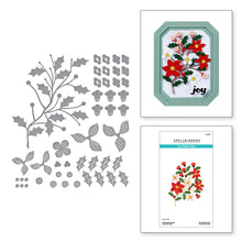 Load image into Gallery viewer, Dies: Spellbinders-Poinsettia Spray