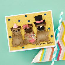 Load image into Gallery viewer, Stamps: Spellbinders-CATS AND PUGS SENTIMENTS CLEAR STAMP SET