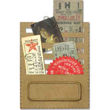 Load image into Gallery viewer, Dies: Sizzix Thinlits Dies By Tim Holtz-Stitched Slots