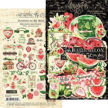 Load image into Gallery viewer, Embellishments: Graphic 45 Sunshine On My Mind Ephemera Set