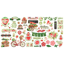 Load image into Gallery viewer, Embellishments: Graphic 45 Sunshine On My Mind Ephemera Set