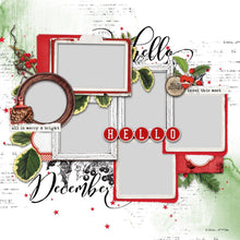 Load image into Gallery viewer, Scrapbooking Kits: 49 And Market-Evergreen Season Page Kit