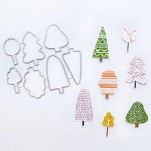Load image into Gallery viewer, Dies: Catherine Pooler Designs-Printed Trees Dies