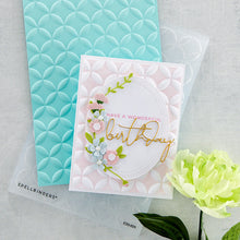 Load image into Gallery viewer, Embossing Folders: Spellbinders-CIRCLE ILLUSION 3D EMBOSSING FOLDER