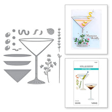 Load image into Gallery viewer, Dies: Spellbinders-OLIVE MARTINIS ETCHED DIES