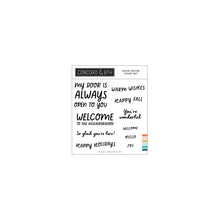 Load image into Gallery viewer, Stamps: Concord & 9th-Door Decor Stamp Set
