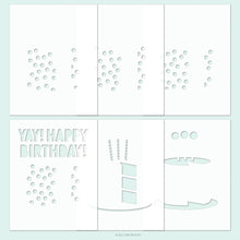 Load image into Gallery viewer, Stencils: Concord & 9th-CUT THE CAKE STENCIL PACK