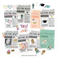 Load image into Gallery viewer, Dies: Concord & 9th Happy Headlines Dies