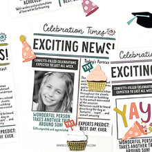 Load image into Gallery viewer, Stamps: Concord & 9th-Happy Headlines