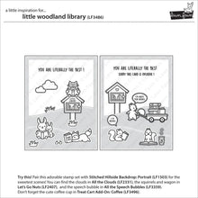 Load image into Gallery viewer, Stamps: Lawn Fawn-Little Woodland Library