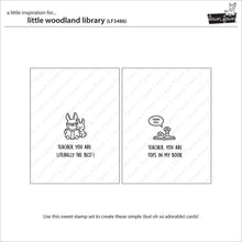 Load image into Gallery viewer, Stamps: Lawn Fawn-Little Woodland Library