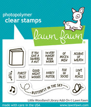 Load image into Gallery viewer, Stamps: Lawn Fawn-Little Woodland Library Add-On