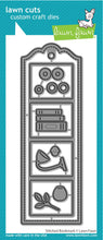 Load image into Gallery viewer, Dies: Lawn Fawn-Stitched Bookmark