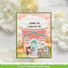 Load image into Gallery viewer, Dies: Lawn Fawn-Coffee Cup Gift Card Holder