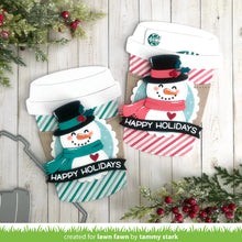 Load image into Gallery viewer, Dies: Lawn Fawn-Coffee Cup Gift Card Holder