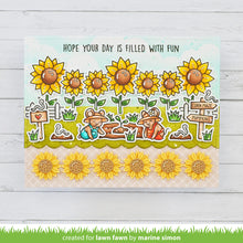 Load image into Gallery viewer, Dies: Lawn Fawn-Sunflower Border