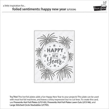 Load image into Gallery viewer, Hot Foil: Lawn Fawn-Foiled Sentiments: Happy New Year