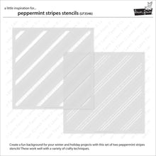 Load image into Gallery viewer, Stencils: Lawn Fawn-Peppermint Stripes