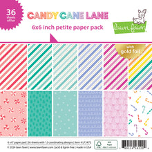 Load image into Gallery viewer, 6x6 Paper: Lawn Fawn-Candy Cane Lane