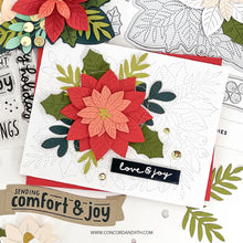 Load image into Gallery viewer, Stamps: Concord & 9th-FESTIVE BLOOMS STAMP SET