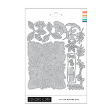 Load image into Gallery viewer, Dies: Concord & 9th-FESTIVE BLOOMS DIES