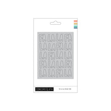 Load image into Gallery viewer, Dies: Concord & 9th-FA LA LA INLAY DIE