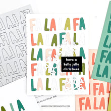 Load image into Gallery viewer, Dies: Concord & 9th-FA LA LA INLAY DIE