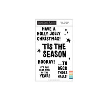 Load image into Gallery viewer, Stamps: Concord & 9th-TREE TOPPER STAMP SET