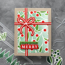 Load image into Gallery viewer, Dies: Kristina Werner with Concord & 9th-MERRY GREETINGS BUILDER DIES