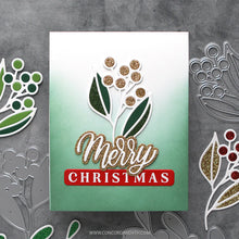 Load image into Gallery viewer, Dies: Kristina Werner with Concord & 9th-MERRY GREETINGS BUILDER DIES