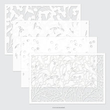 Load image into Gallery viewer, Stencils: Kristina Werner with Concord & 9th-Berries And Leaves Stencils