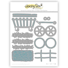 Load image into Gallery viewer, Dies: Honey Bee Stamps-Lovely Layers: Farm Cart - Honey Cuts