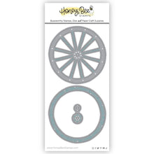 Load image into Gallery viewer, Dies: Honey Bee Stamps-Lovely Layers: Wagon Wheel - Honey Cuts