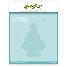 Load image into Gallery viewer, Stencils: Honey Bee Stamps-Grandma's Christmas Tree - Set of 3 Coordinating 6x6" Stencils