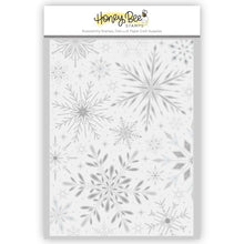 Load image into Gallery viewer, Embossing Folders: Honey Bee Stamps-Snowflakes - 3D Embossing Folder