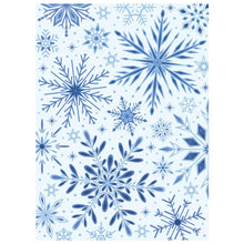 Load image into Gallery viewer, Embossing Folders: Honey Bee Stamps-Snowflakes - 3D Embossing Folder