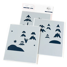 Load image into Gallery viewer, Stencils: Pinkfresh Studio-Trees Stencil Set