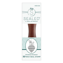 Load image into Gallery viewer, Wax Stamper: Spellbinders-Christmas Ornament 3D Wax Seal Stamp